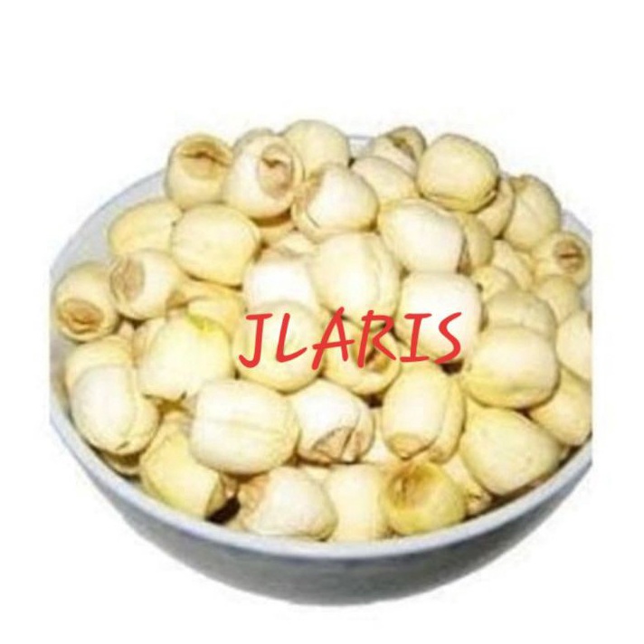 

Terkini biji teratai / lotus seed/ lien zi import dari singapore 100g Terupdate