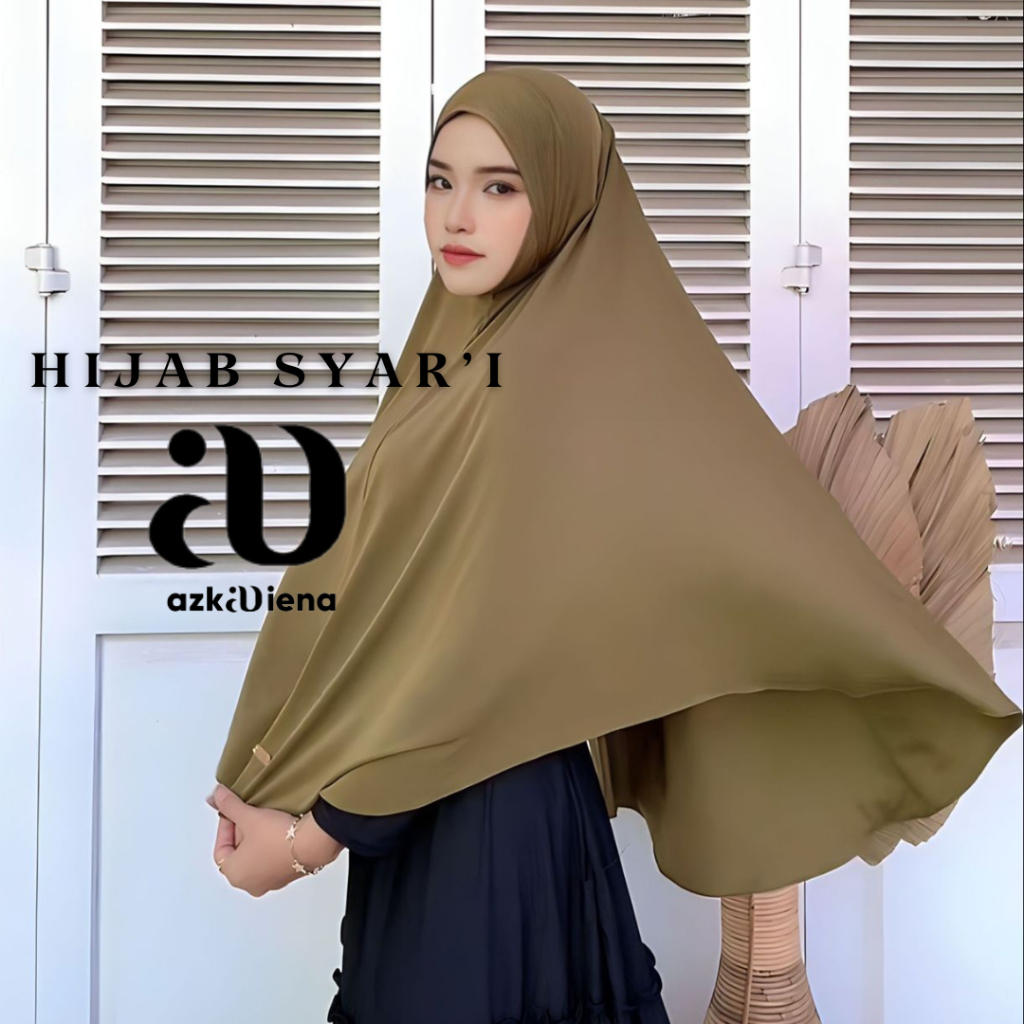JILBAB KERUDUNG HIJAB BERGO INSTAN SYARI SYAR'I NON TALI TANPA TALI TANPA PET NON PET PREMIUM TERMUR