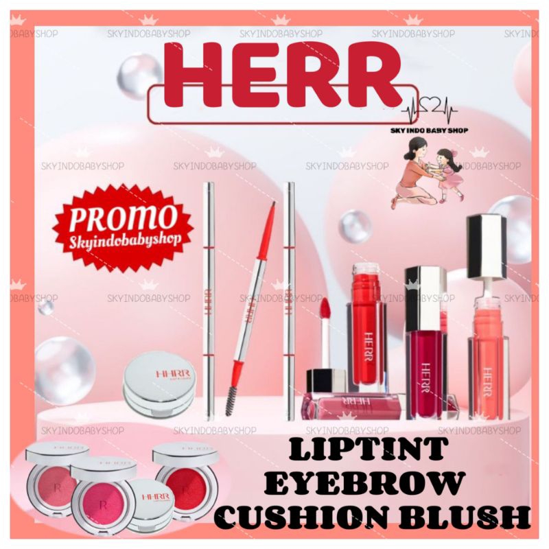 BIG SALE  HERR Cushion - HERR Liptint - HHRR Cushion - HHRR Liptint