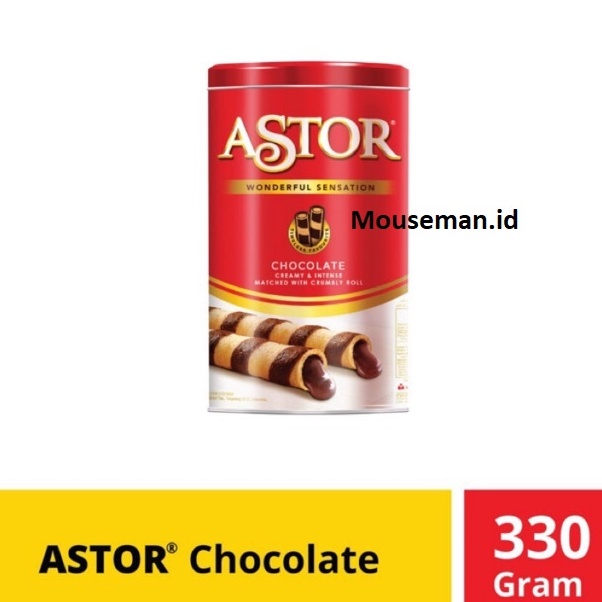 

Best Terlaris Astor Chocolate Wafer Stick Kaleng 330 Gram Sale