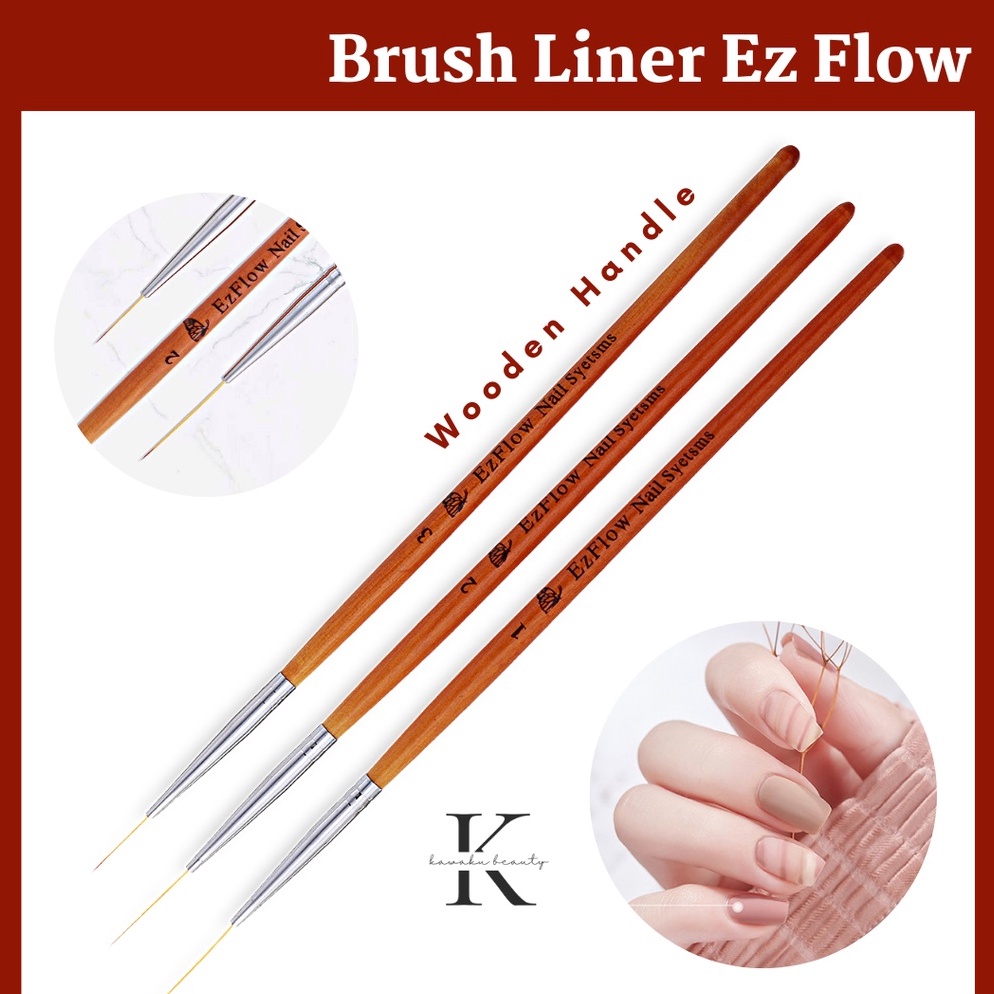 

Past!! Murah Brush Liner Set 3 Size EZ Flow NP-51 Special Promo