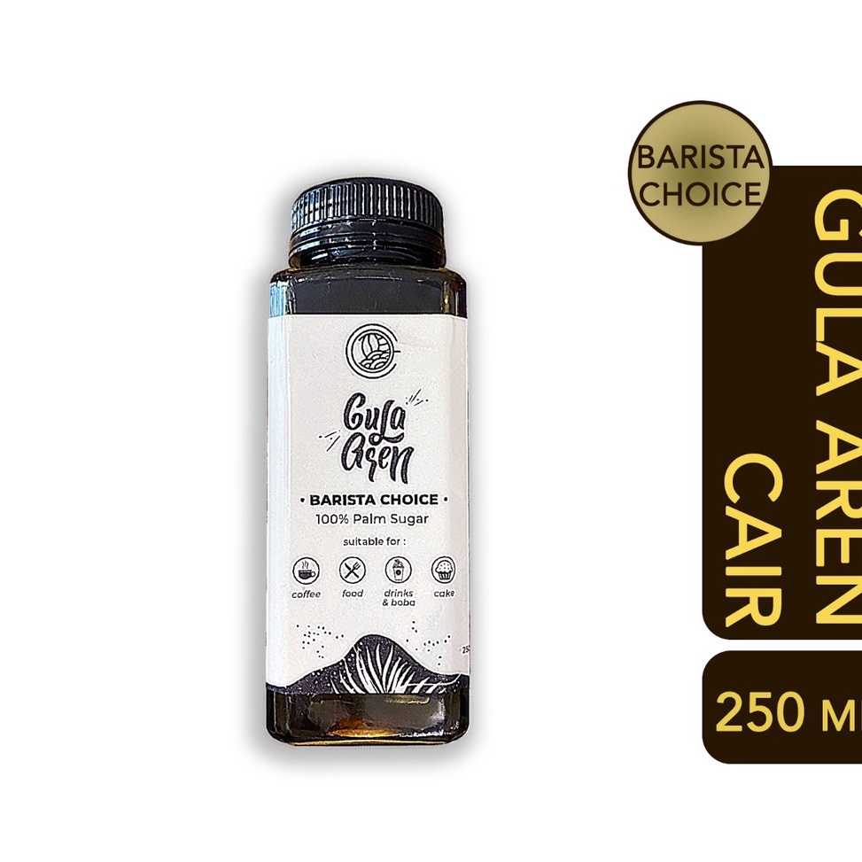 

✺Kirim Langsung ARUTALA Gula Aren Cair 250 ML Legit Barista Choice E95 ✩