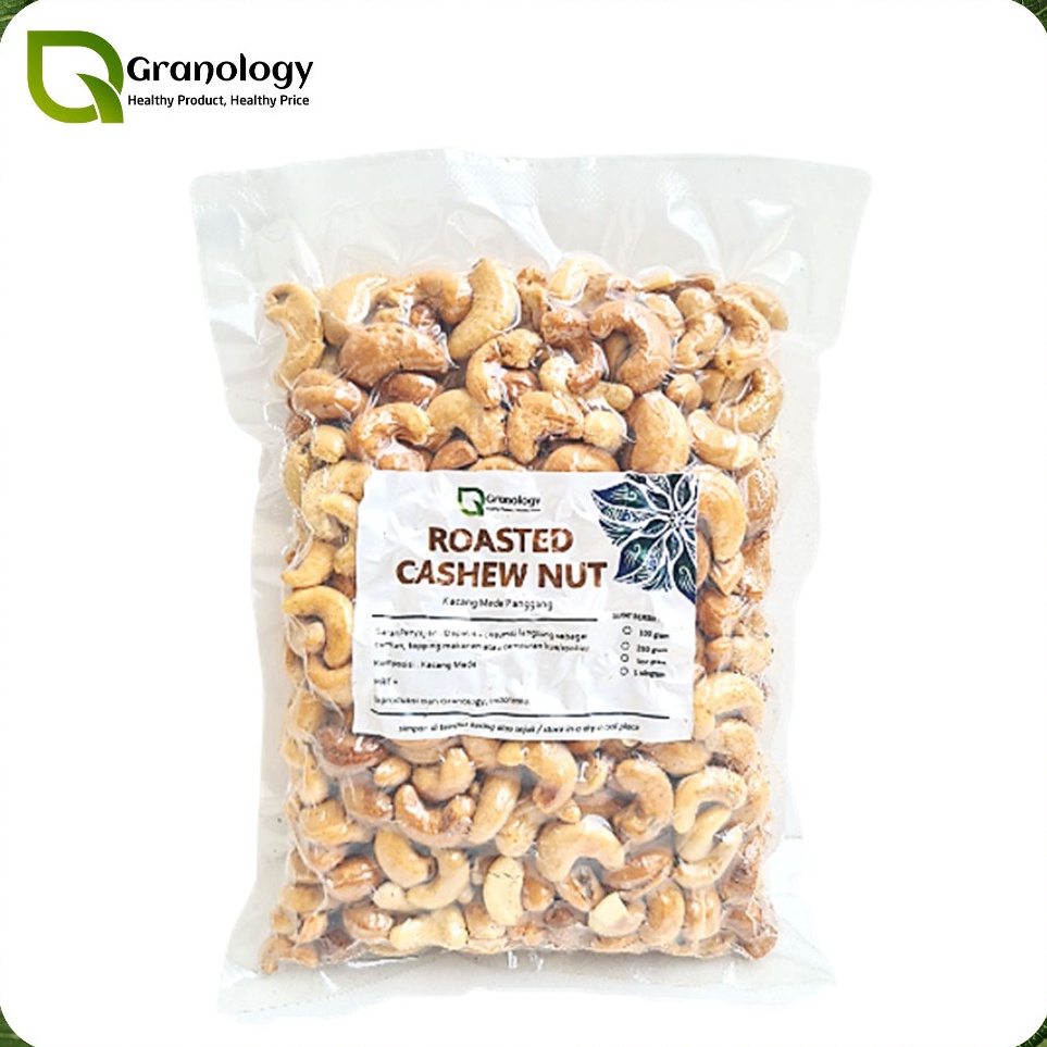 

Ready Roasted Cashew Nut / Kacang Mede Oven Pure Original Sehat (500 gram) by Granology ➳➵✻