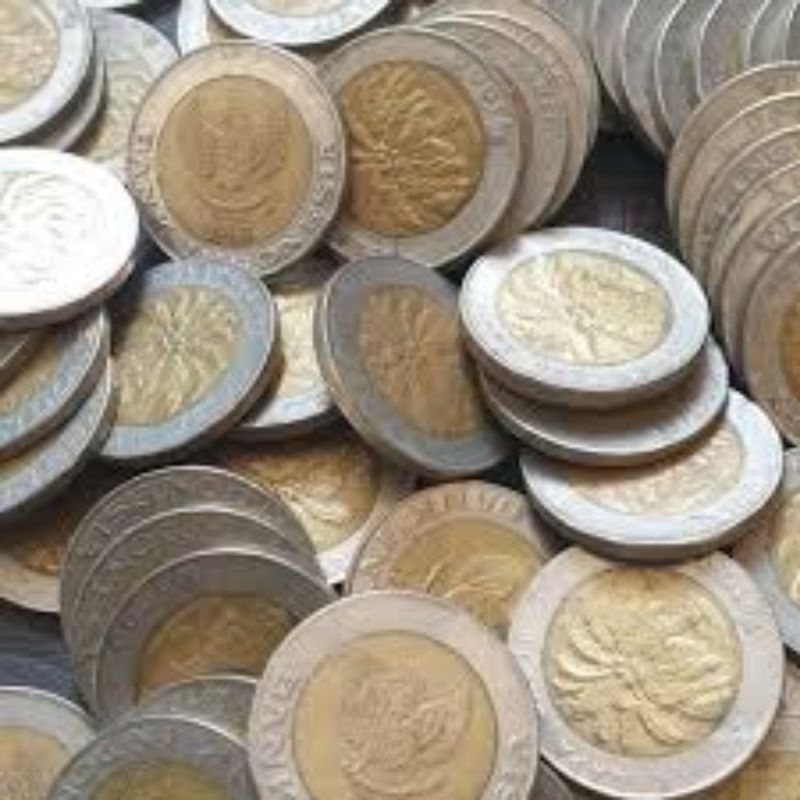 Uang Koin Rp 1000 Bimetal Kelapa Sawit