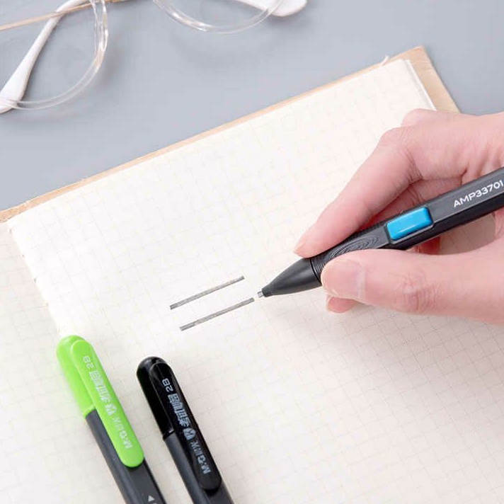 

Model Baru M&G mechanical pencil 1.8mm lead for exam/calligraphy