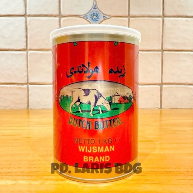 

[✈B96<] WIJSMAN BUTTER 1KG (MENTEGA WYSMAN / WISMAN / PURE DUTCH BUTTER) [172]