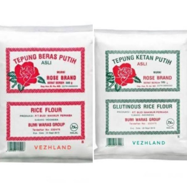 

[KODE PRODUK MSALS5743] Tepung Beras Rose Brand / Tepung Ketan Rose Brand 500gr