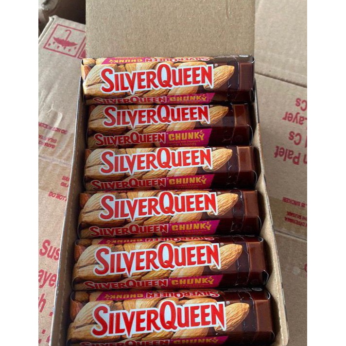 

Laris SilverQueen Chunky Bar mede 12x 30gr Promo