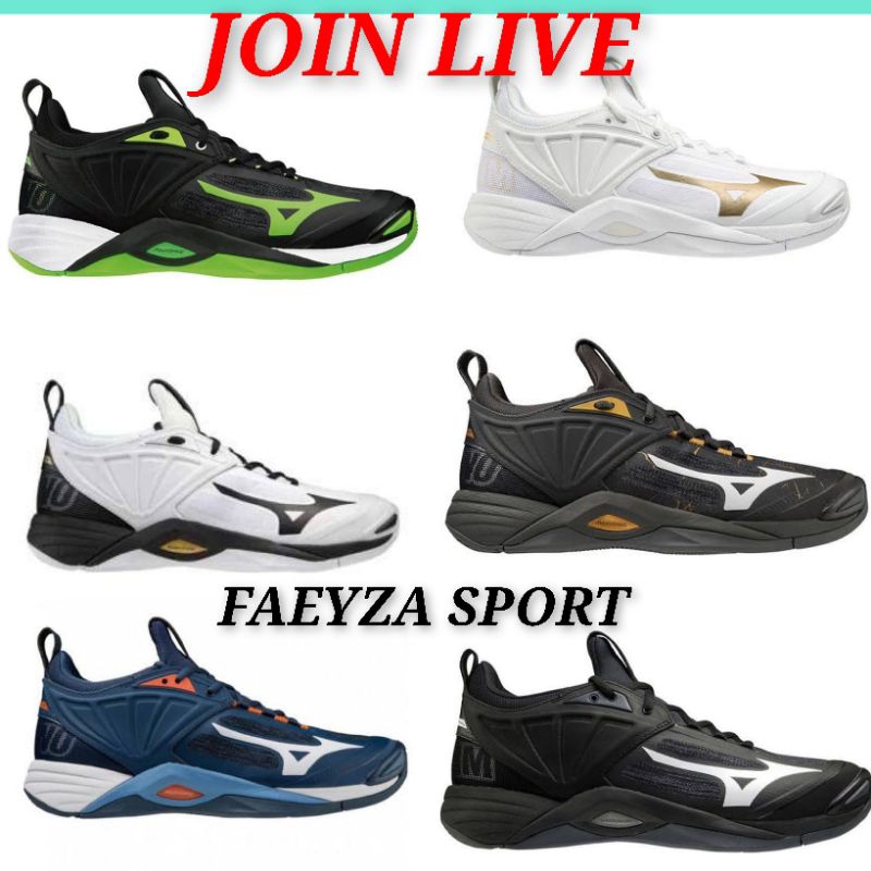 Sepatu Volley Mizuno Wave Momentum 2 Mid Import