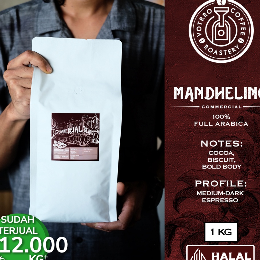 

Model Baru Kopi Arabika Mandheling 100% Full Arabica For Espresso Roasted Beans Commercial - BEST VALUE - 1 Kg Baru