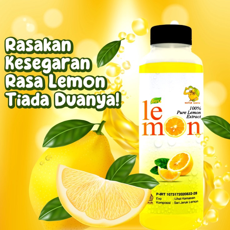 

Big Sale Sari lemon asli untuk diet 250ml Terlaris