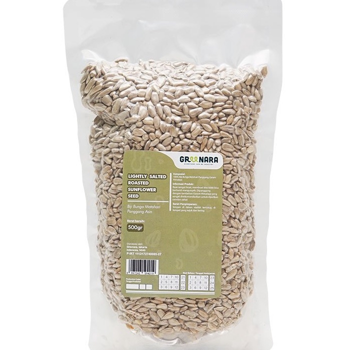 

[KODE MJFGZ] Lightly ed Roasted Sunflower Seed 500gr / Kuaci Kupas