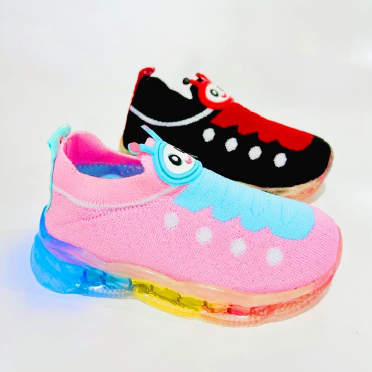 Baru Svekes Sepatu Anak Cute Kartun Lampu Sepatu Led.