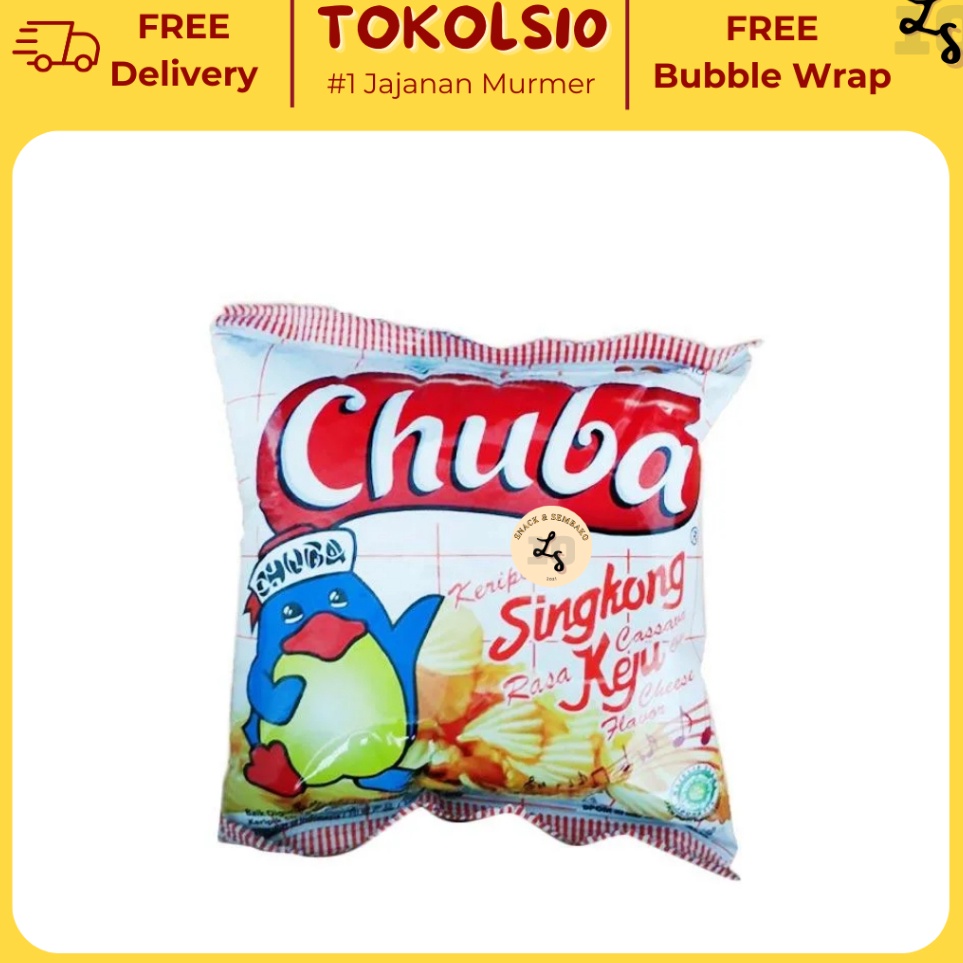 

Ready Ciki Chuba Balado/Keju/Balado Ijo 1 Pack isi 20pcs @14gr Promo