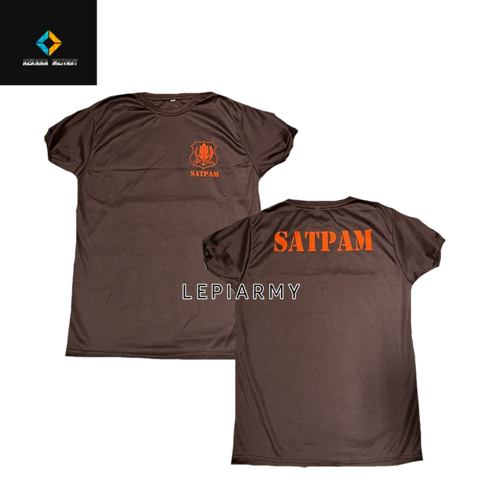 KAOS SATPAM PENDEK / GROSIR KAOS SATPAM /KAOS DALAM SATPAM/KAOS SATPAM TERMURAH