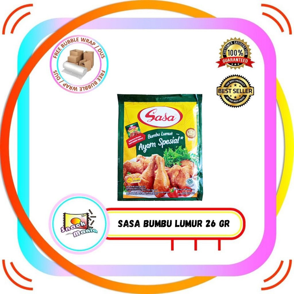 

Sasa Bumbu Lumur Ayam Spesial ~ 26 gr