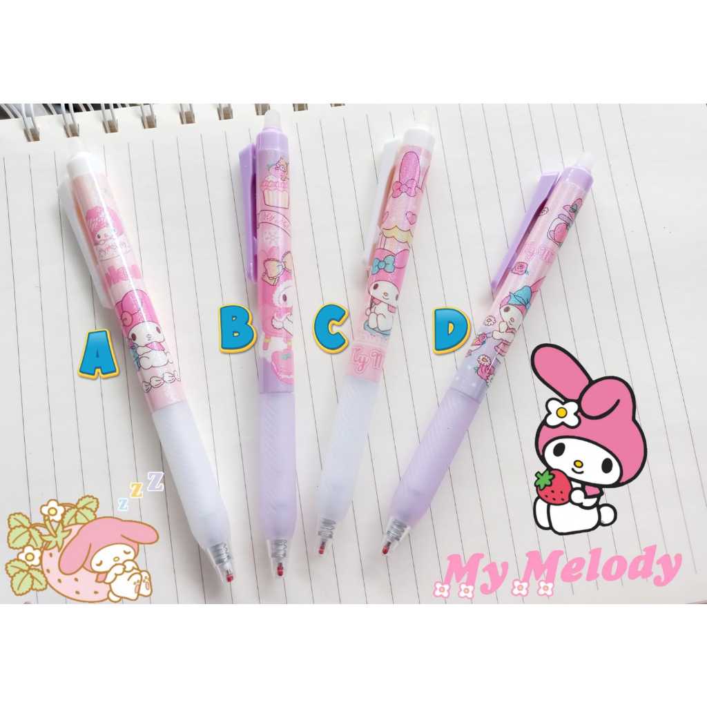 

PULPEN PENGHAPUS MY MELODY TINTA HITAM QX1202