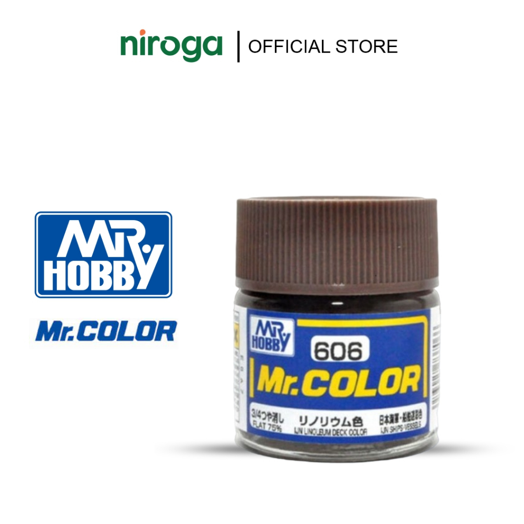 Mr. COLOR C606 IJN Linoleum Deck Color – Mr. Hobby Lacquer cat model kit