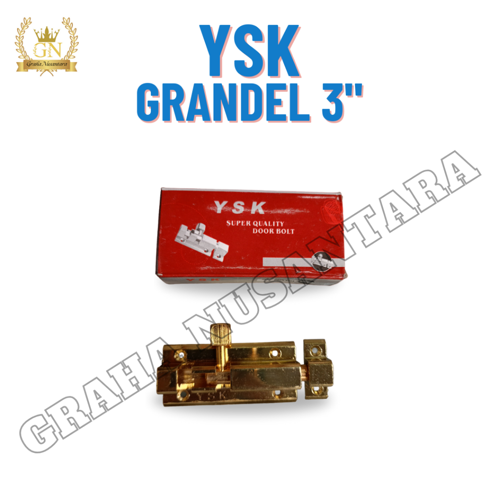 Slot Kunci Pintu Grandel YSK 3"