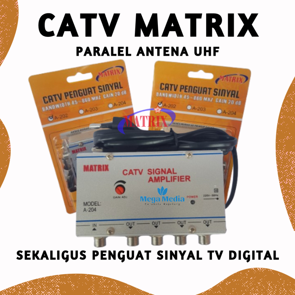 CATV MATRIX/CA TV MATRIX/ BOOSTER MATRIX/ BOOSTER TV DIGITAL/ PARALEL SINYAL DIGITAL
