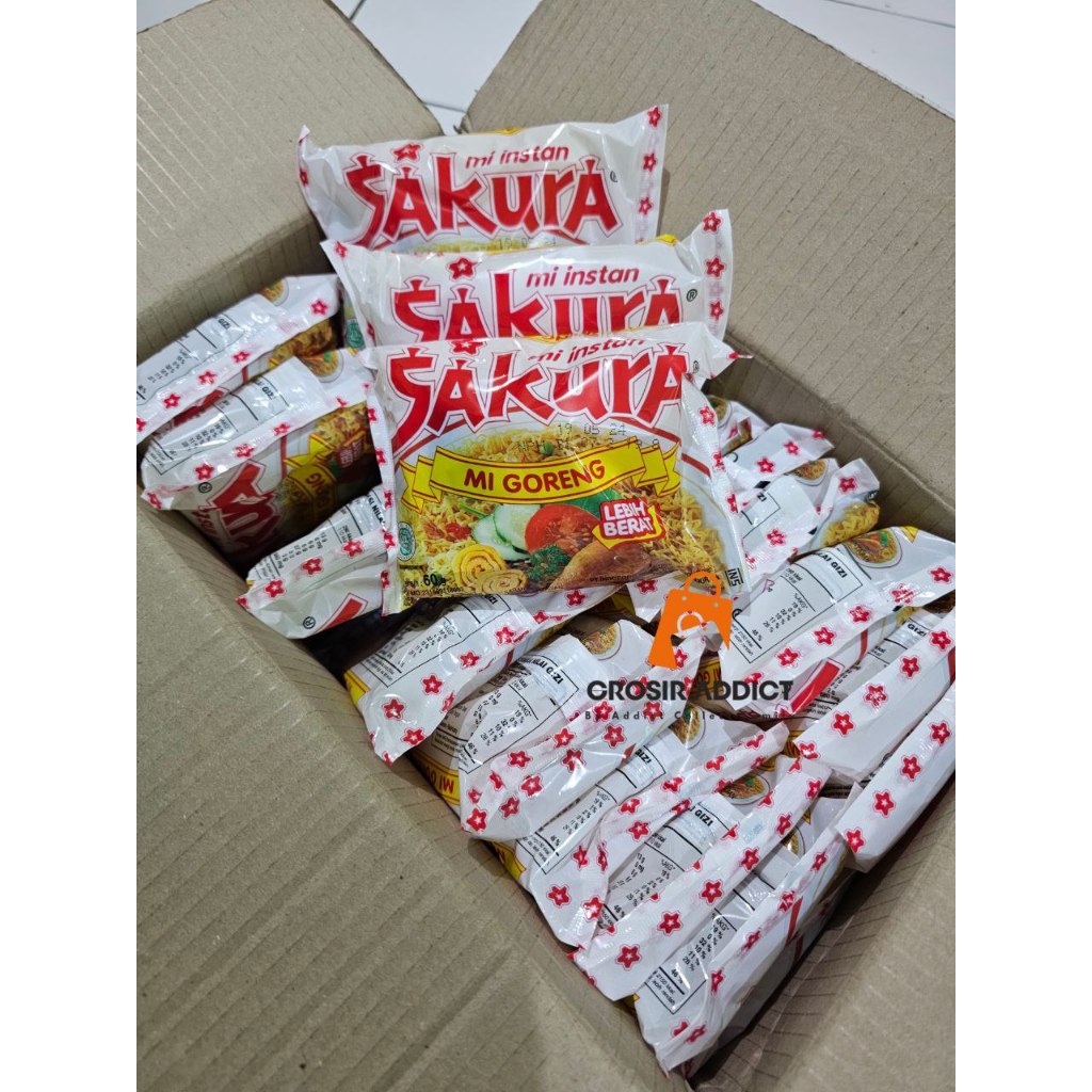 

Grosir Addict Mie Goreng Sakura 5 bungkus