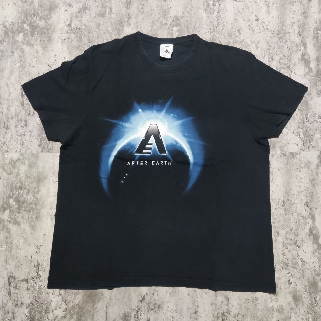 TSHIRT By AFTER EARTH MOVIE VINTAGE SECOND BLU327