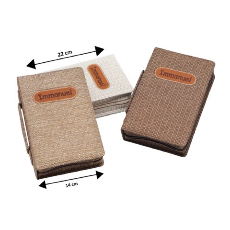 

Sampul Alkitab + Sampul Kidung Jemaat Sedang - Immanuel - Y / f109.2