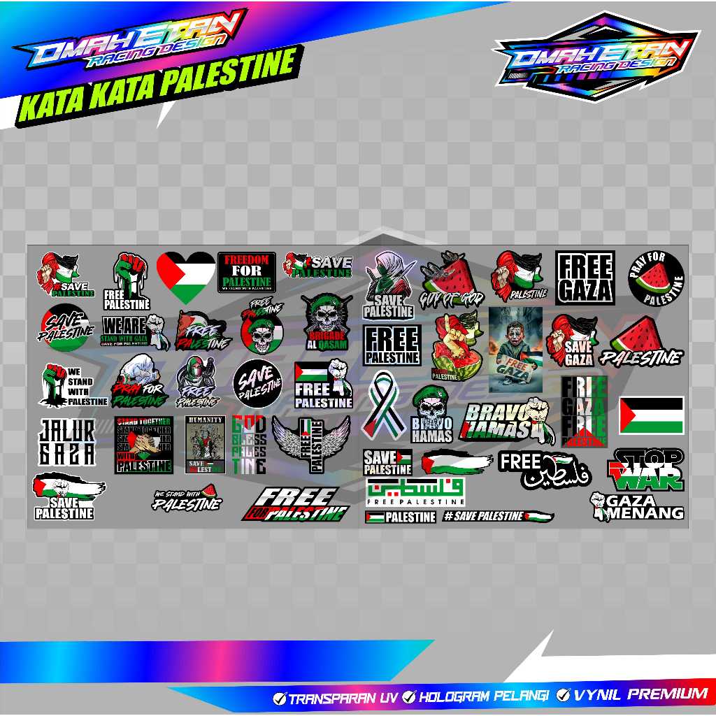 

STICKER PACK KATA KATA VIRAL SAVE PALESTINE / STICKER KATA KATA TERBARU / STICKER TUMBLER