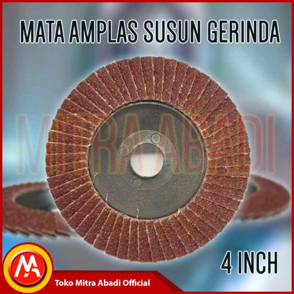 Mata Amplas Susun Gerinda / Gurinda
