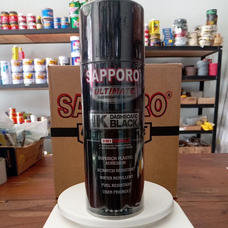 SAPPORO ULTIMATE DASHBOARD PAINT 1K DASHBOARD BLACK