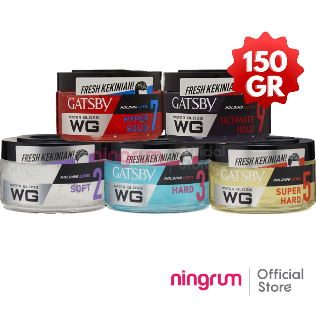 Ningrum - [150gr] Gatsby Water Gloss Pomade Hair Styling 9017