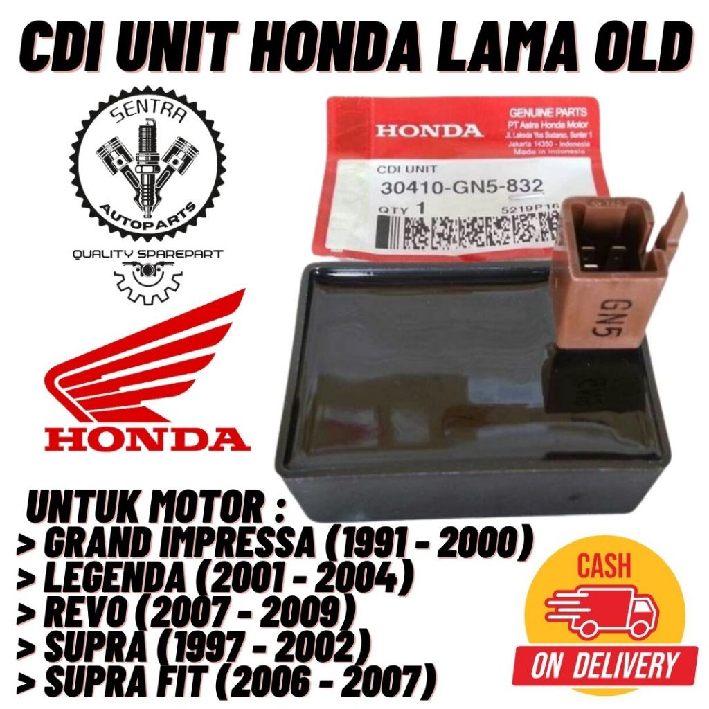 ORIGINAL AHM CDI UNIT SUPRA X SUPRA FIT LEGENDA GRAND REVO WIN