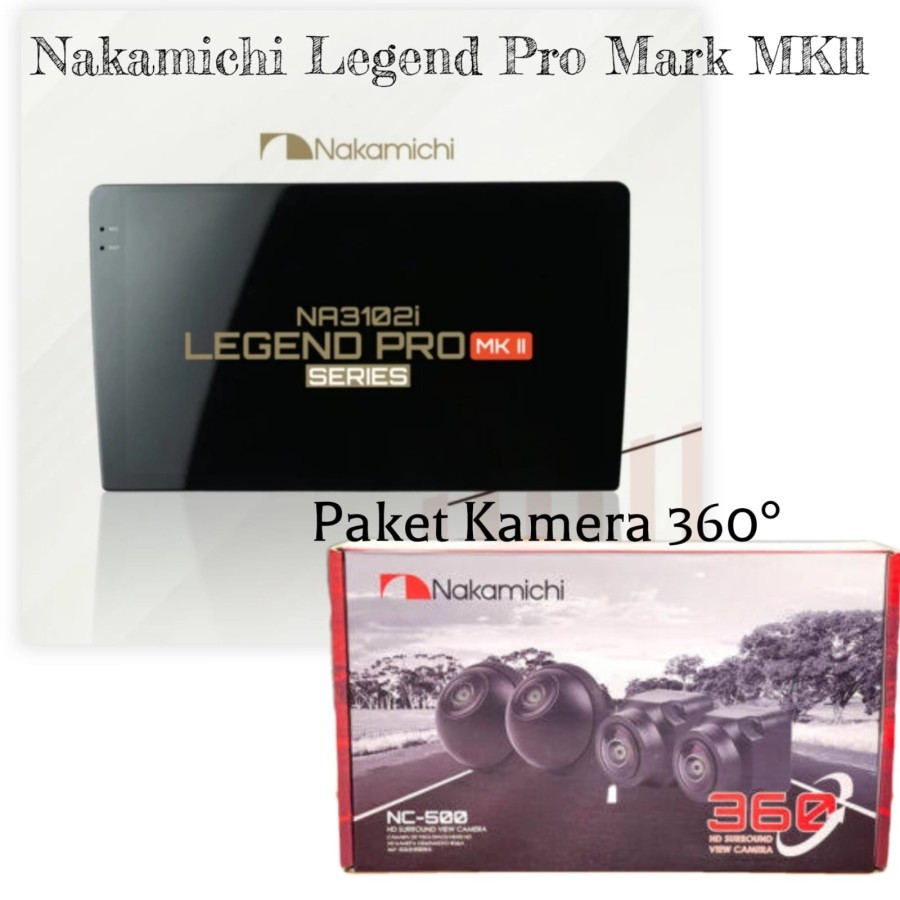 HU Nakamichi Legend pro MKII 8/128 ukuran 9"