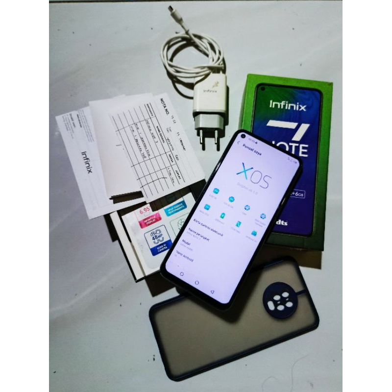 infinix note 7 second 6/128