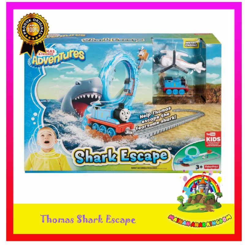 Thomas and Friends Advanture Shark Escape DVT12 Original