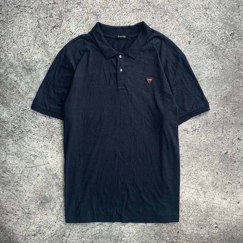 Polo shirt Guess triangle second
