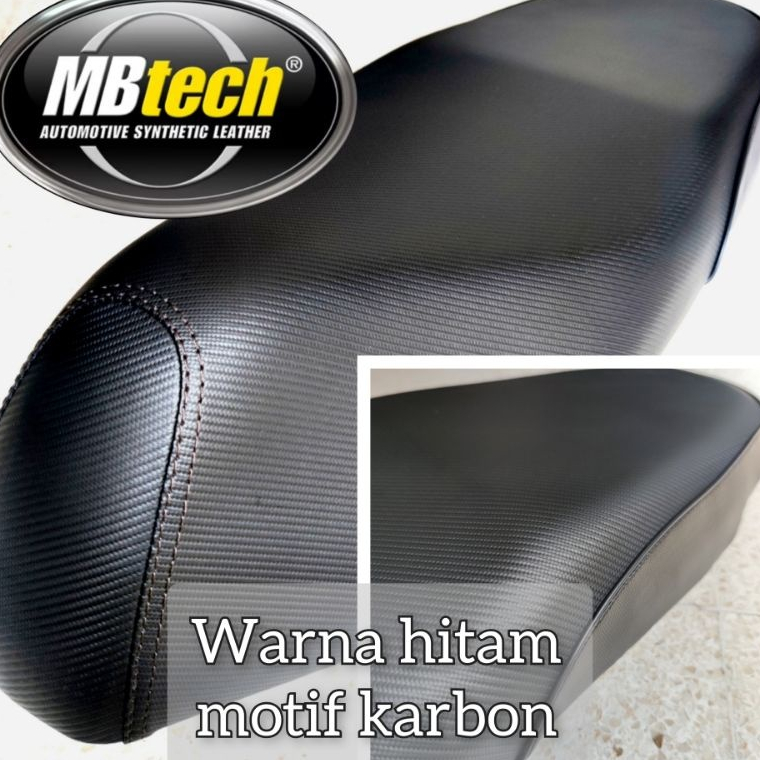 kulit jok motor scoopy bahan MBtech kulit jok scoopy kulit jok motor honda jok scoopy cover jok scoo
