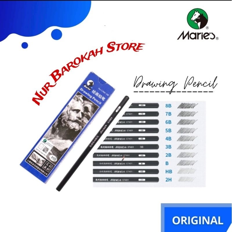 

Pensil Gambar / Pensil Sketsa / Pensil Arsir Maries