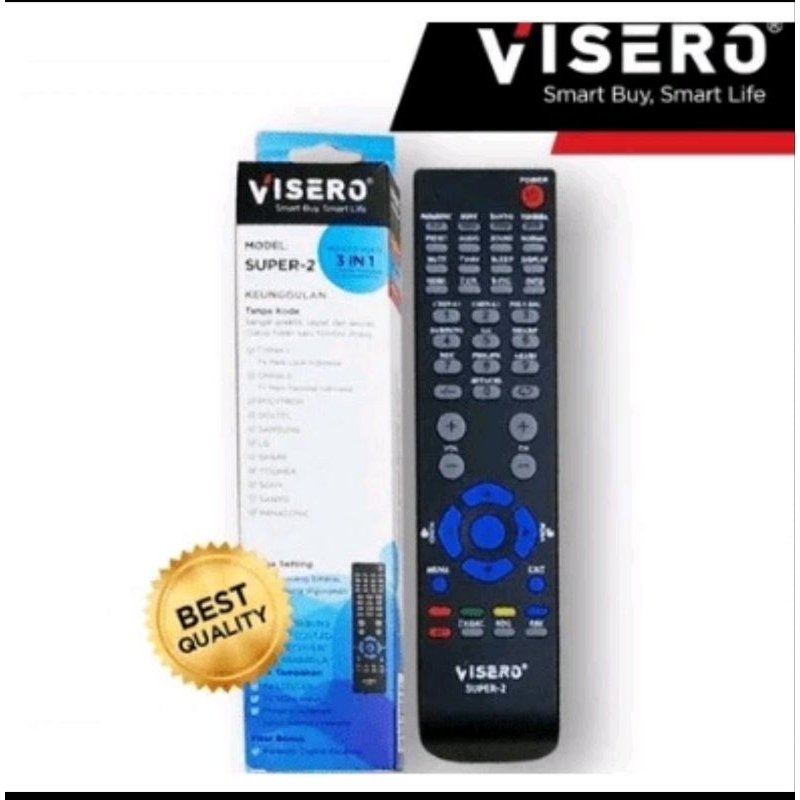 Remot tv Visero universal
