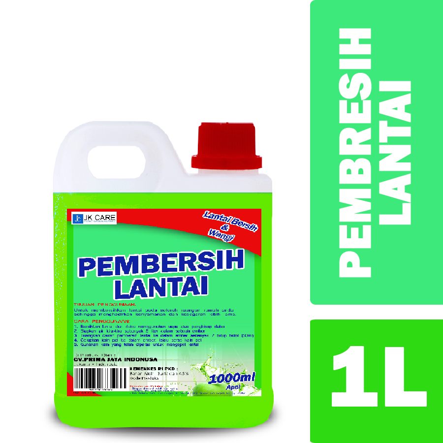 Pembersih Lantai 1000 ml ( 1 Liter ) Jkcare Apel