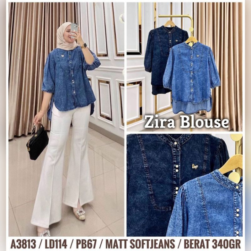 READY IRZA BLOUSE ZIRA BLOUSE LABEL ZR