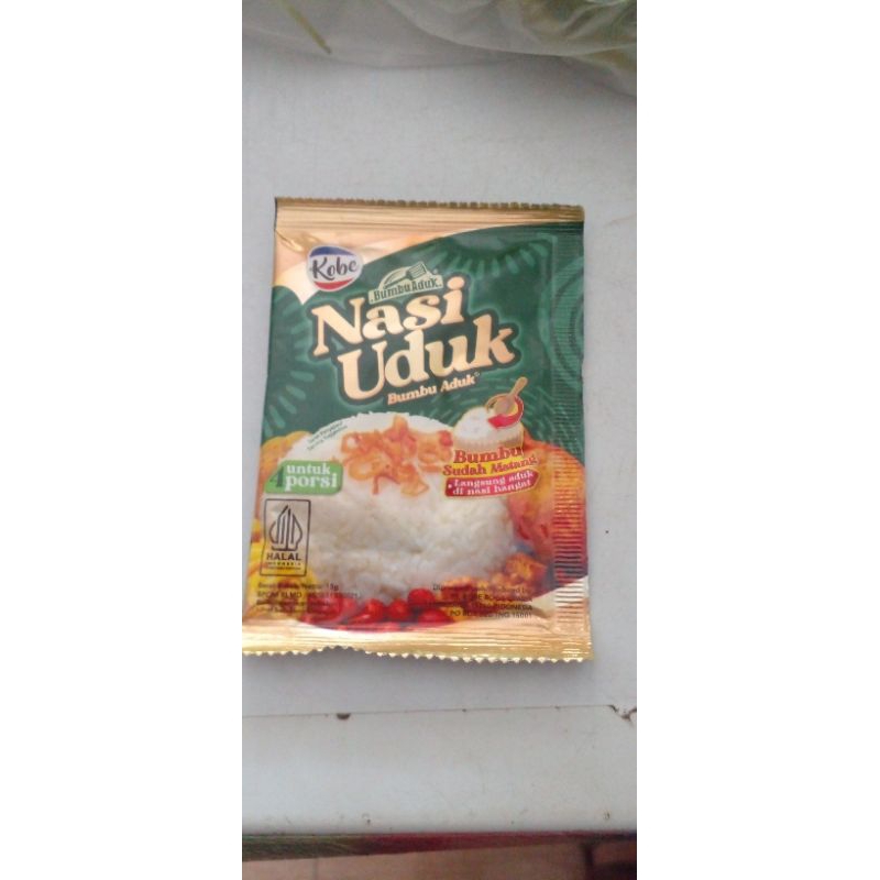 

Bumbu nasi uduk 15gr/bumbu nasi bebek/bumbu nasi rendang kobe