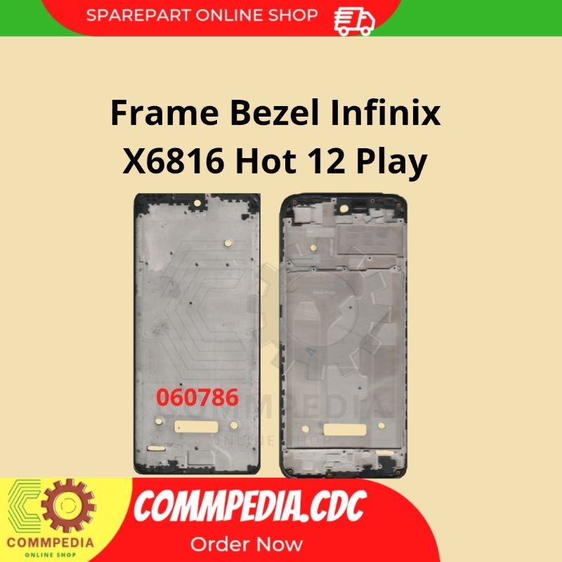 Frame Bezel Infinix Hot 12 Play X6816