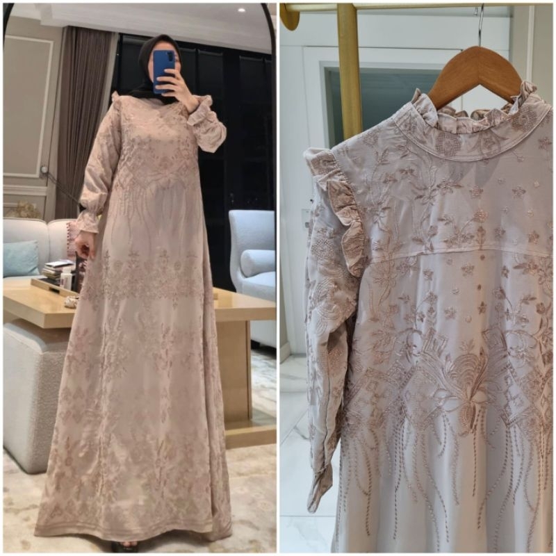 New Gamis bordir sifon