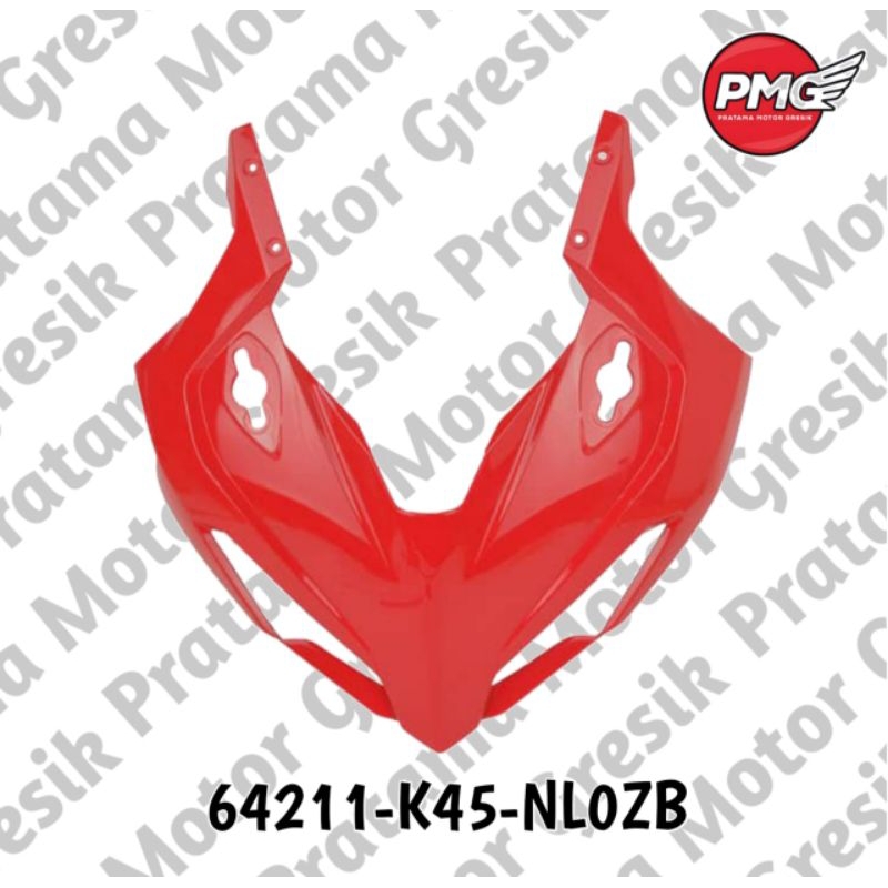 Cover Tameng Depan Merah Honda CBR 150R K45R 64211K45NL0ZB