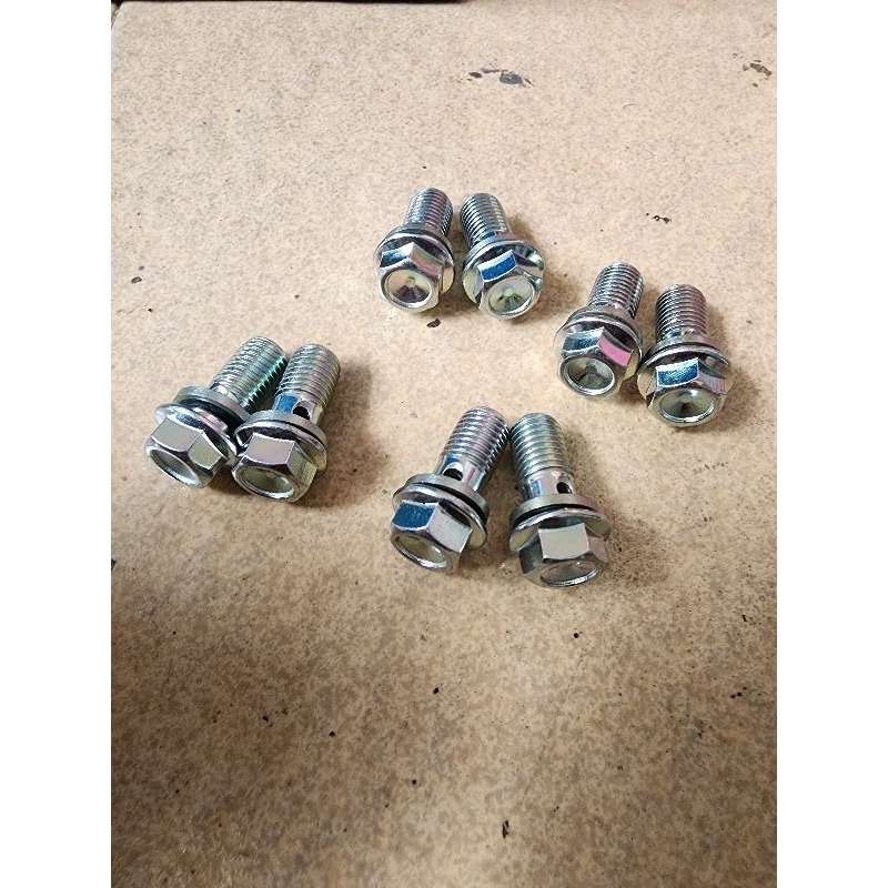 Baut banjo  Kaliper baut Selang Rem ke kaliper