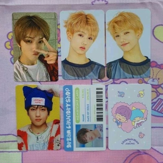 ❗️READY STOK❗️ PC NCT DREAM JISUNG DICON DFESTA ANNIVERSARY REPACKAGE ID CARD LAUNDRY TC SANRIO KONS