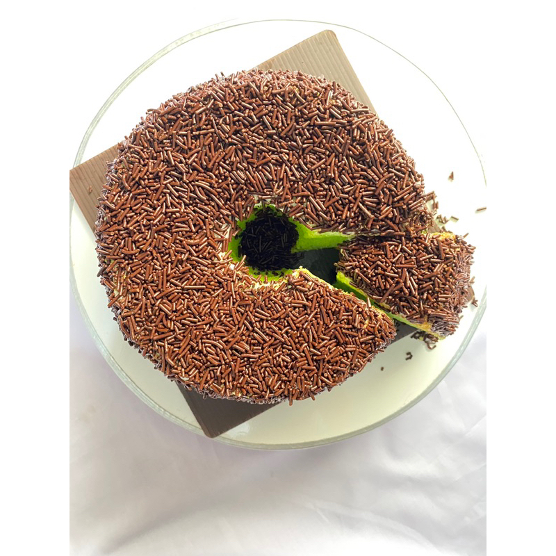 

Chiffon pandan Meses | Chiffon cake