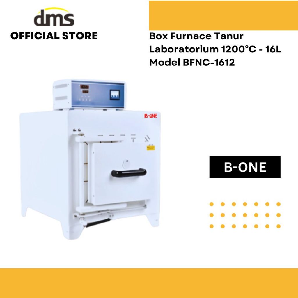 Box Furnace Tanur Laboratorium 1200°C - 16L B-ONE