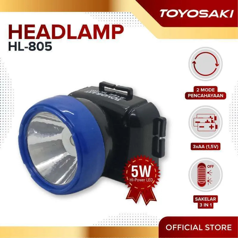 Senter Kepala Head Lamp Toyosaki HL-805
